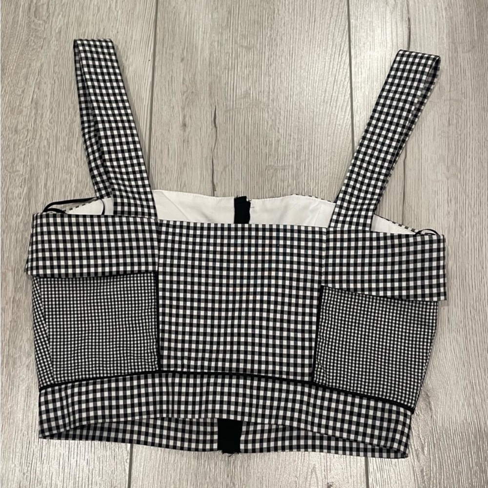 Nicholas Cropped Corset Top - Picture 12 of 15